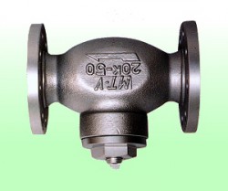 Van lọc khí Gas, lọc LPG kiểu T, New Ductile Iron T Type Strainer, Flanged Type, made in Japan